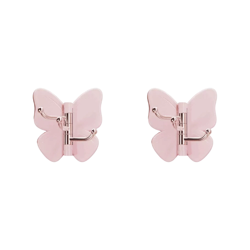 🦋Rotatable Butterfly Hook – Cute Drill-Free Storage For Small Spaces