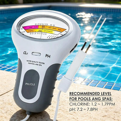 🔬💧PH & Cl2 Chlorine Tester – 50% OFF! Precise Measurement of PH & Chlorine in Pool – Simple, Fast, Reliable. 🔥🏊