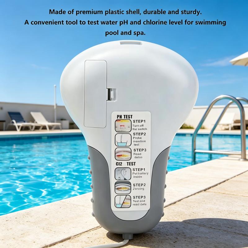 🔬💧PH & Cl2 Chlorine Tester – 50% OFF! Precise Measurement of PH & Chlorine in Pool – Simple, Fast, Reliable. 🔥🏊