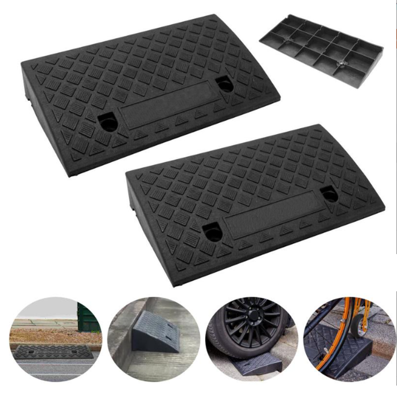 ⏳Limited-time 50% off⏰Portable Curb Ramp – Anti-Slip Threshold Ramp🚗🦽