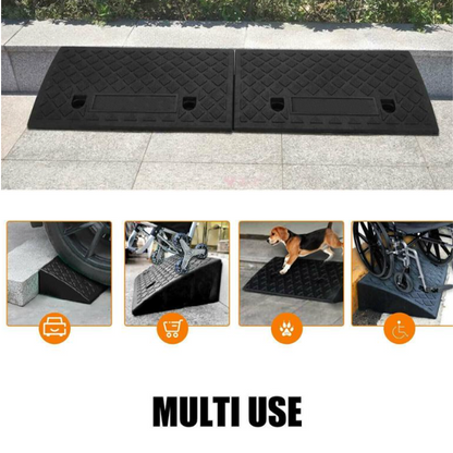 ⏳Limited-time 50% off⏰Portable Curb Ramp – Anti-Slip Threshold Ramp🚗🦽