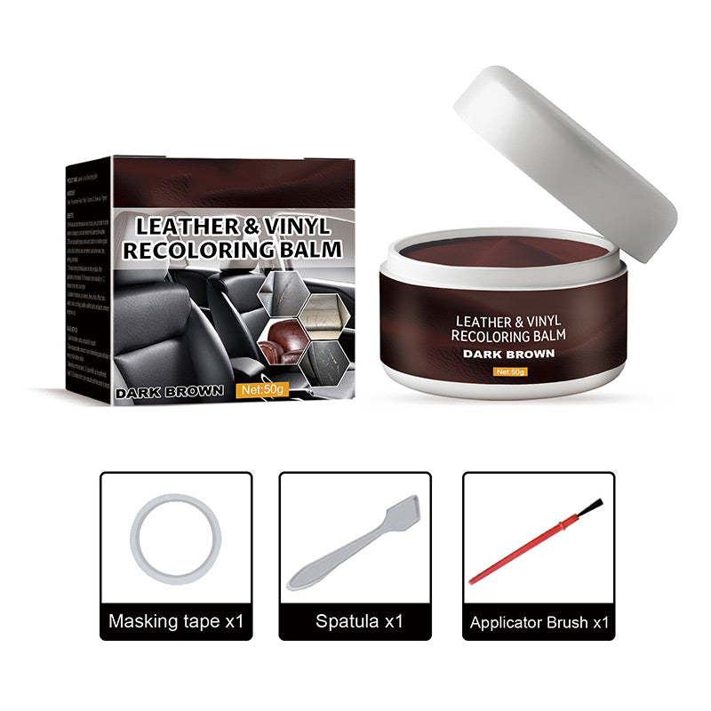 💞 Leather Repair Paste – Fills scratches & scuffs, restores texture