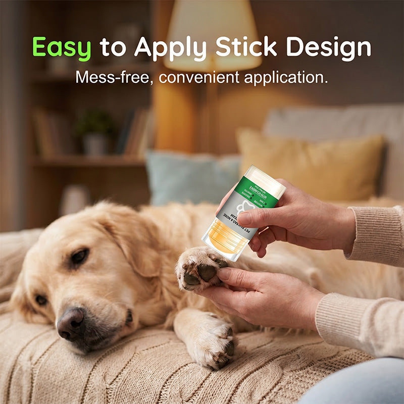 🥳2026 HOT SALE💞50K+ SOLD!🐾✨ 50% OFF! Moisturizing Pet Paw Balm Stick – Natural ingredients, safe to lick. Instant relief for cracked paws & noses. 🌿🛡️