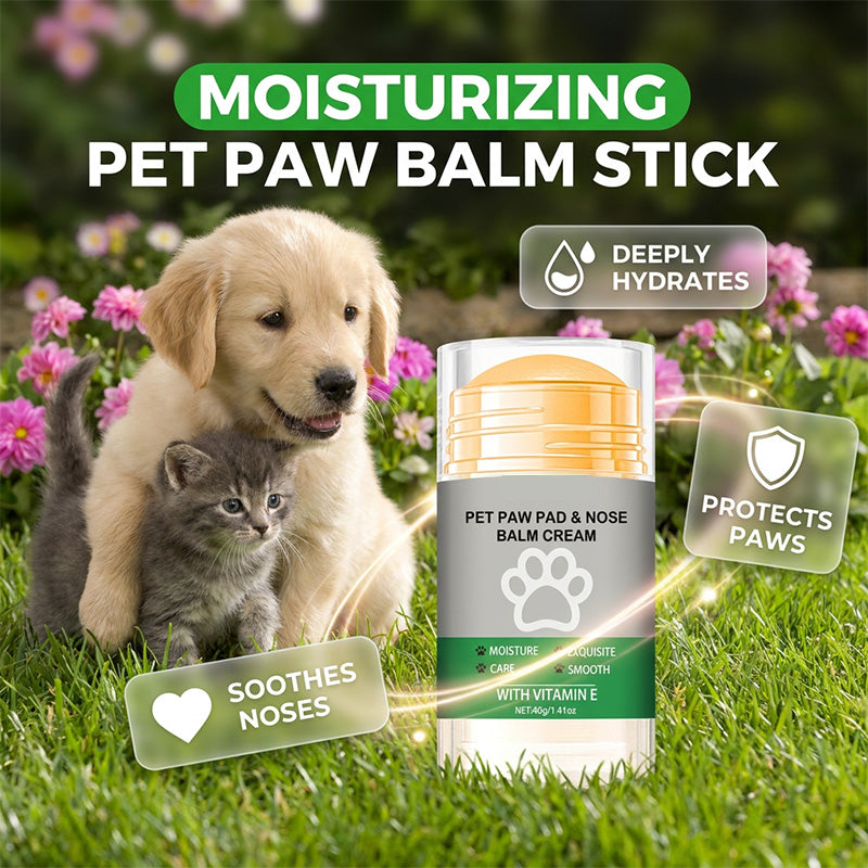 🥳2026 HOT SALE💞50K+ SOLD!🐾✨ 50% OFF! Moisturizing Pet Paw Balm Stick – Natural ingredients, safe to lick. Instant relief for cracked paws & noses. 🌿🛡️