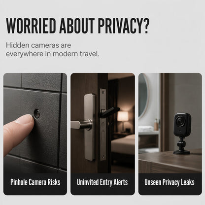 🔥Limited Time Promotion 50% OFF🔥Portable Hidden Camera Detector & Travel Security Alarm