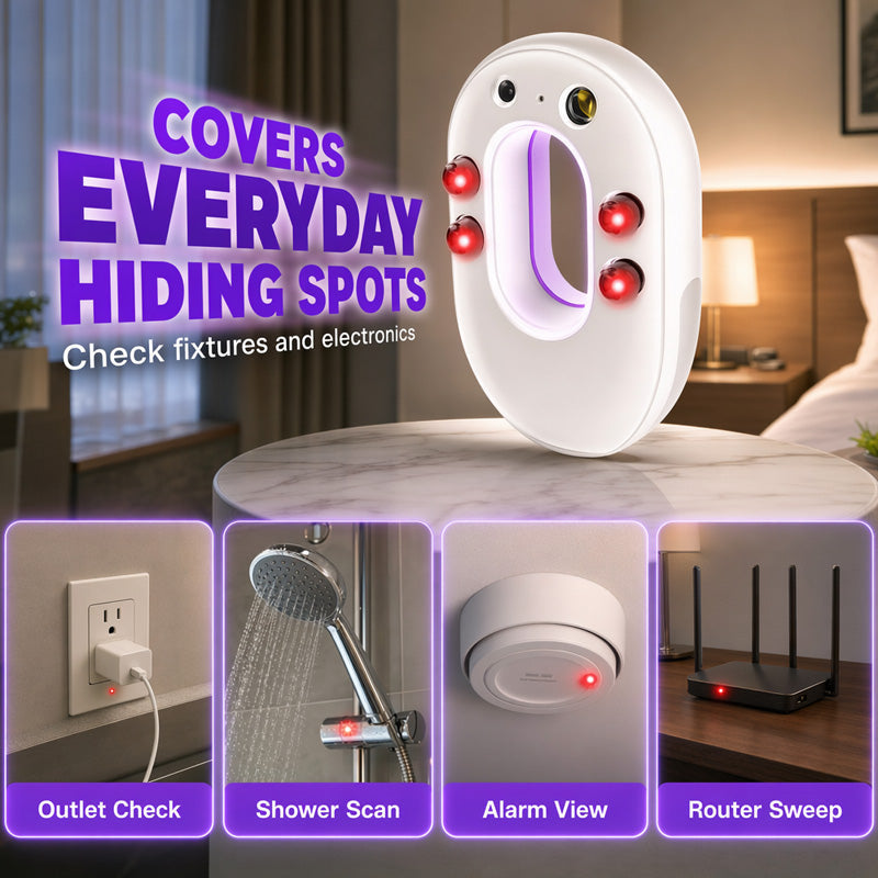 🔥Limited Time Promotion 50% OFF🔥Portable Hidden Camera Detector & Travel Security Alarm