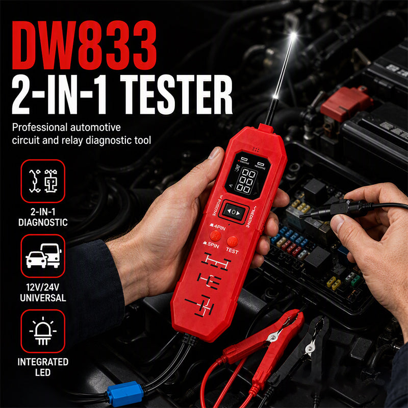 Automotive digital circuit and relay tester