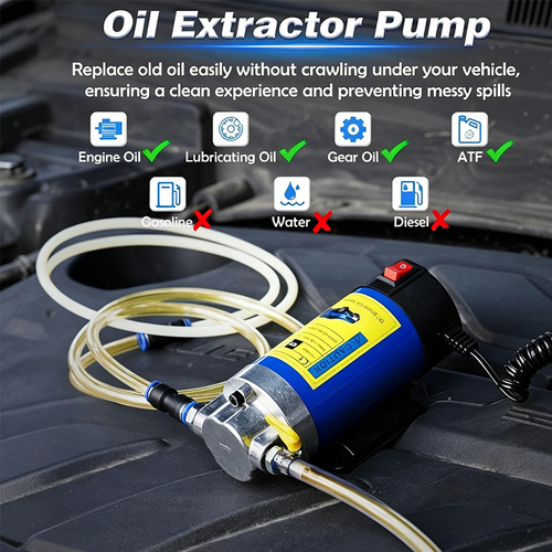 Portable Engine Oil Transfer Pump – Handy Maintenance Tool