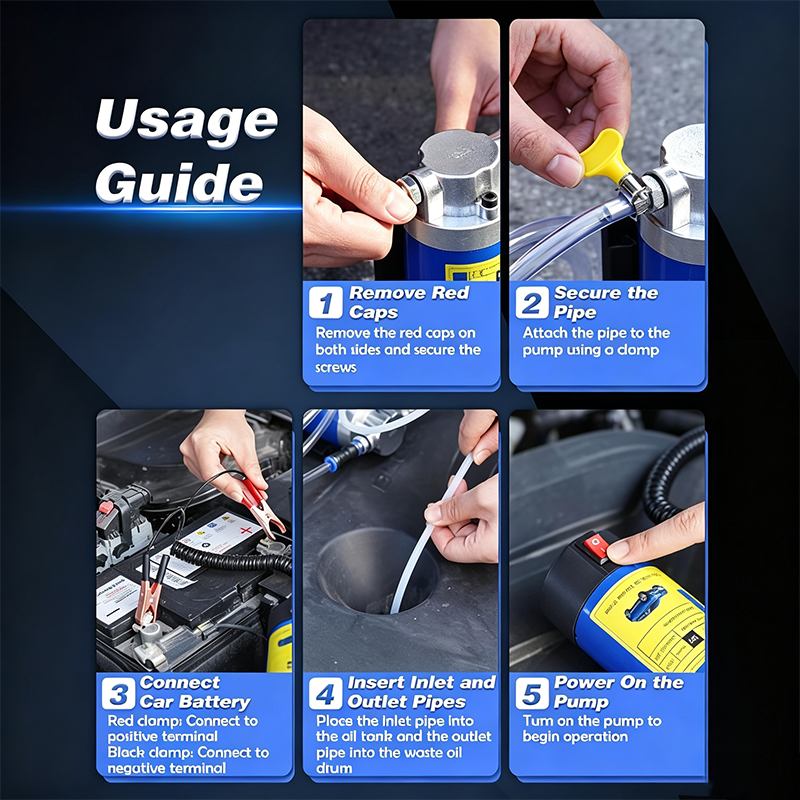 Portable Engine Oil Transfer Pump – Handy Maintenance Tool