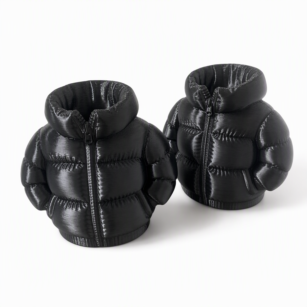 🧥 Puffer Coat Pen Holder ✏️ Cute 3D Printed Desk Organizer