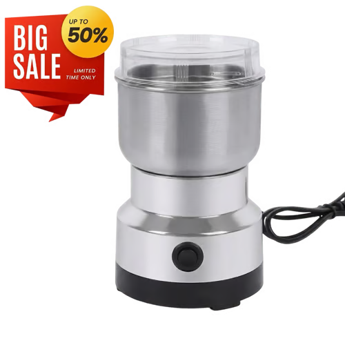 🚀 High-Speed Stainless Steel Grain Grinder ✨ Fast & Efficient Grinding